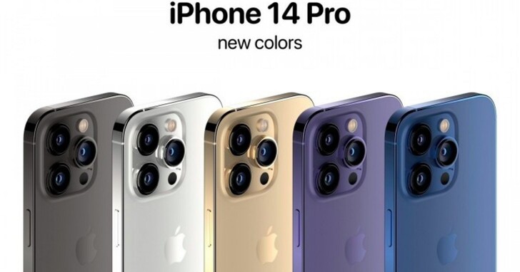 iPhone 14 Pro五种配色对比，你最喜欢哪一款？