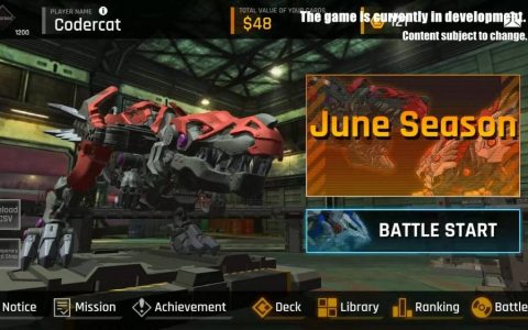《机兽战记：狂野爆发》NFT 卡牌对战《Zoids Wild NFT Arena》公开战斗实机展示