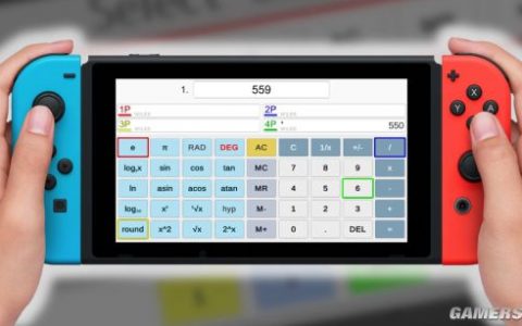 计算器的小游戏推荐（首款多人对战计算器游戏上架eshop）
