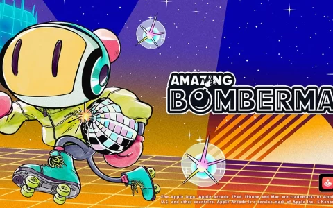 《炸弹人》系列作《AMAZING BOMBERMAN》8月5日惊喜登陆APPLE ARCADE