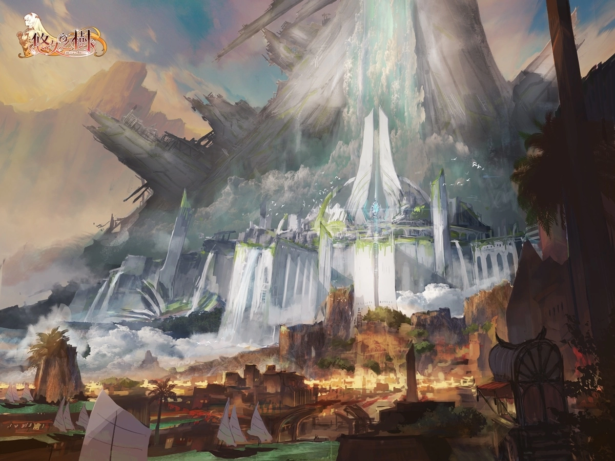 《悠久之树》事前预约突破20万 全新设定PV公布,探索水神都市背后的秘密吧!