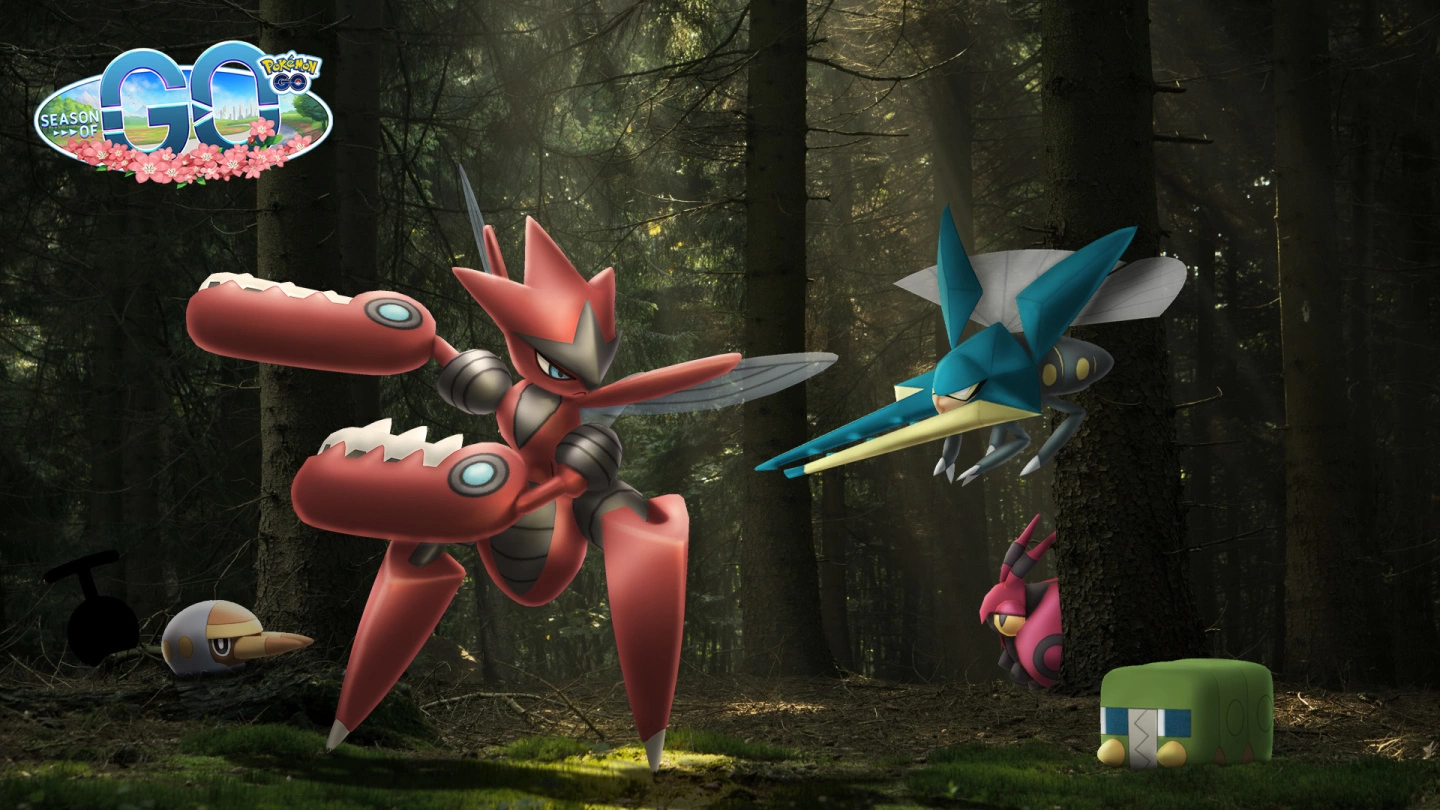 《Pokémon GO》公开「一起来捕虫！」 活动细节，超级巨钳螳螂&强颛鸡母虫、虫电宝、锹农炮虫游戏内首度登场
