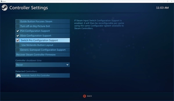 Steam 新增对 Joy-con 的支持，无论单独使用或分享都可以