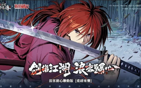 《新射鵰群侠传之铁血丹心》×动画《浪客剑心》联动版本登场！