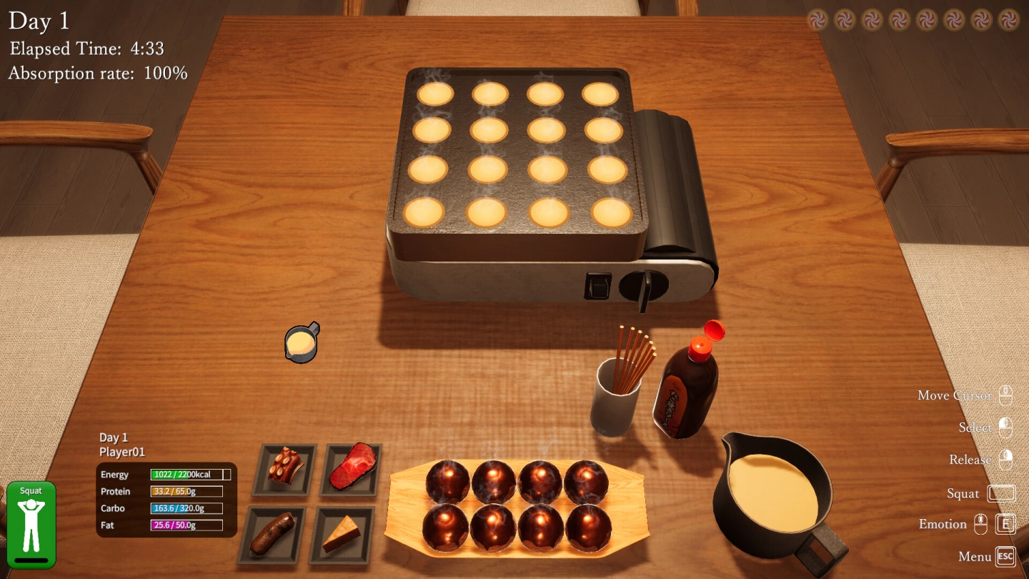 《章鱼烧派对生存战》Steam 发售日公开，赌上口味与尊严的生死战开打！