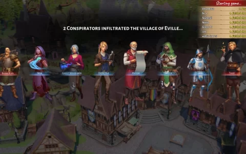 《Eville》中世纪狼人杀游戏 PC 版最终 Beta 测试 8/22 举办