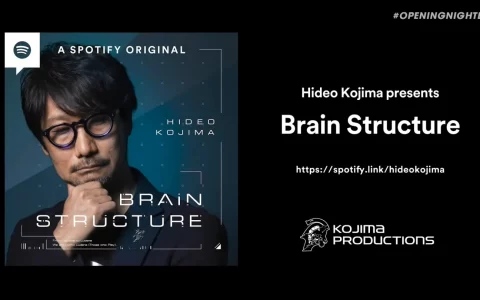 小岛秀夫现身gamescom 2022开幕夜不讲游戏，揭露Podcast节目《Brain Structure》9月登场