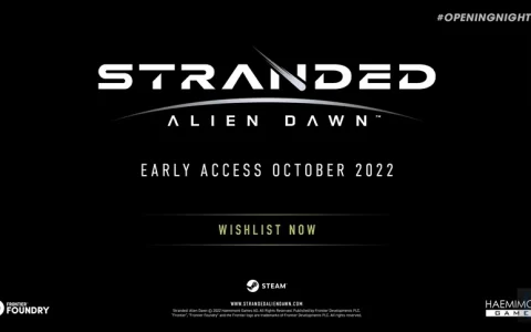 外星球生存 SLG《Stranded：Alien Dawn》Steam 抢先体验版 10 月即将推出