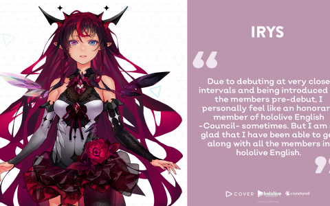 Hololive「阿丽」IRyS外媒专访，认为自己是议会荣誉成员