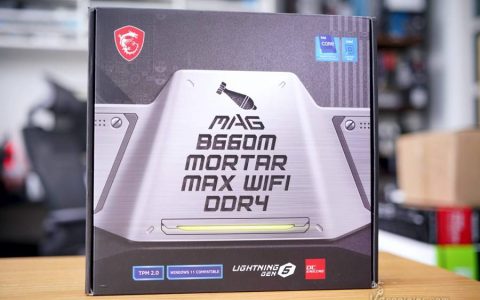 MSI B660M MORTAR MAX WIFI DDR4 ， 非K版 12400 超外频测试