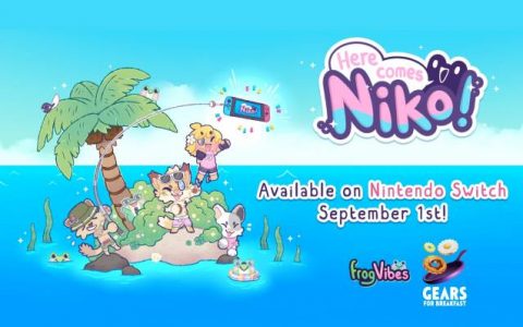 极度好评可爱3D纸片动作游戏《Here Comes Niko！》9月登陆Switch
