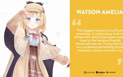 Hololive「阿梅」Watson外媒专访，The Fish Tank有机会回归？