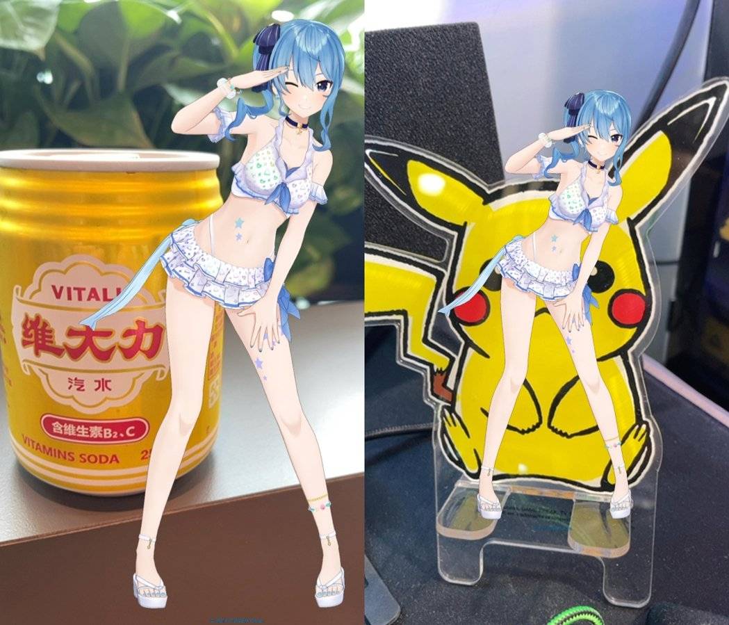 图/hololive、粉丝张庭銉提供