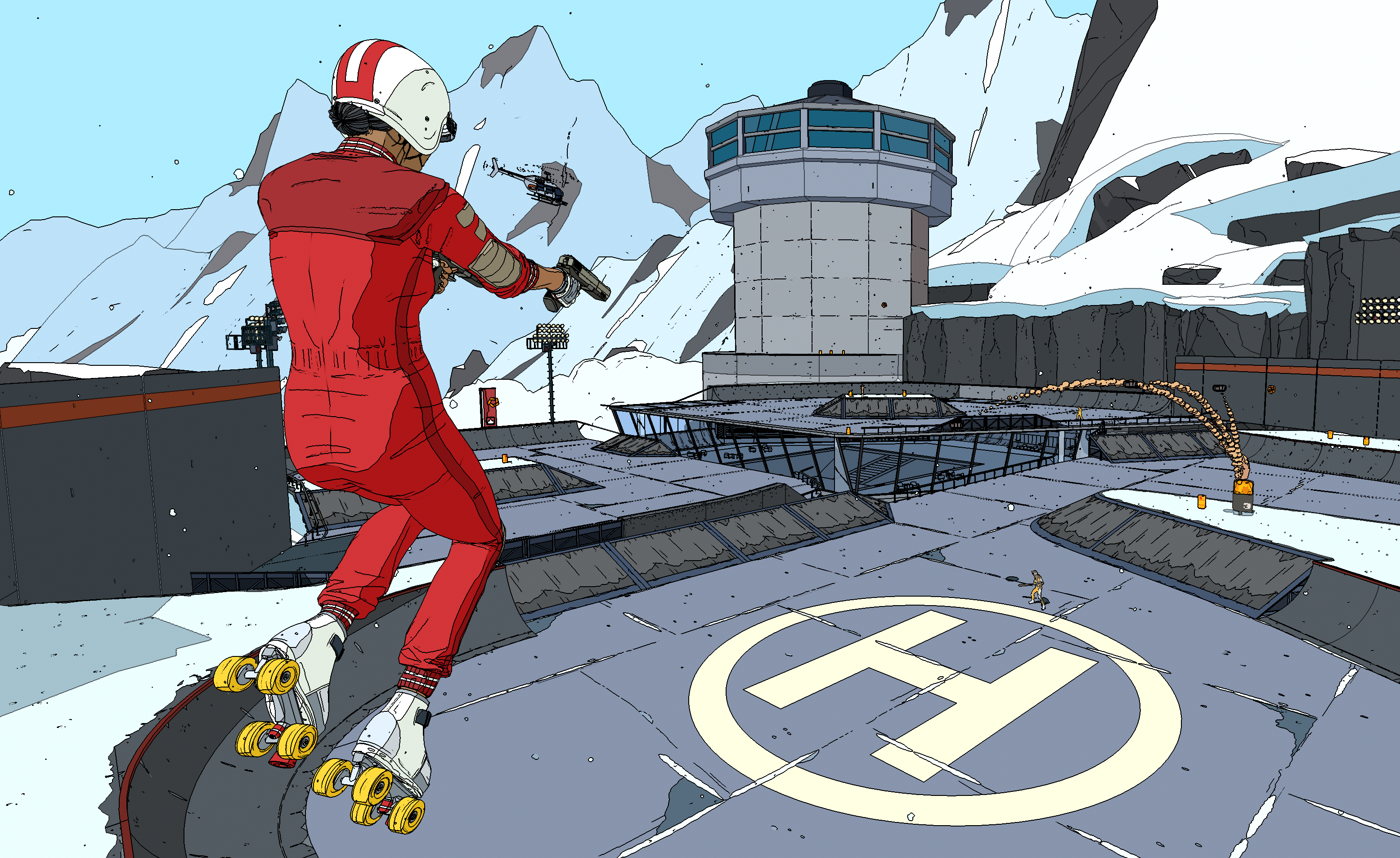 《Rollerdrome》评测！打完Boss的满足感超爽的啦！