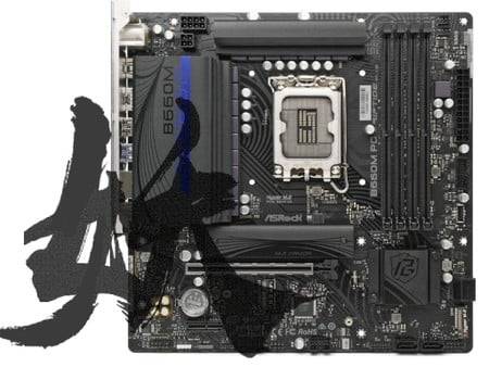 自古华擎出妖板 !!ASROCK B660M PG Riptide 主板