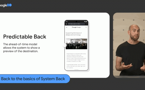 多年来在Android各版本手机上难用的「返回键」，Google 要亲自下场更改了