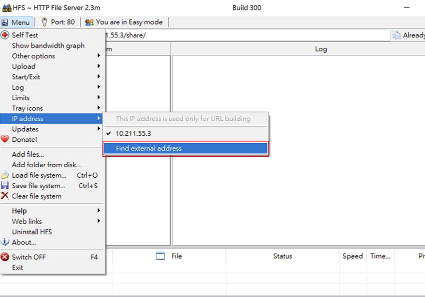 梅问题-一键快速将电脑变成一台档案分享器，甚至还支持外连与上传
