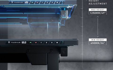 Secretlab推出可站立Magnus Pro电竞桌！不仅如此，还扩展了更多收纳风格！