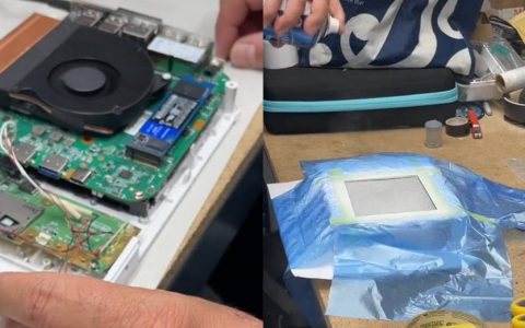 拥有光害的高性能「WiiC」！ 国外玩家改造还能跑模拟器