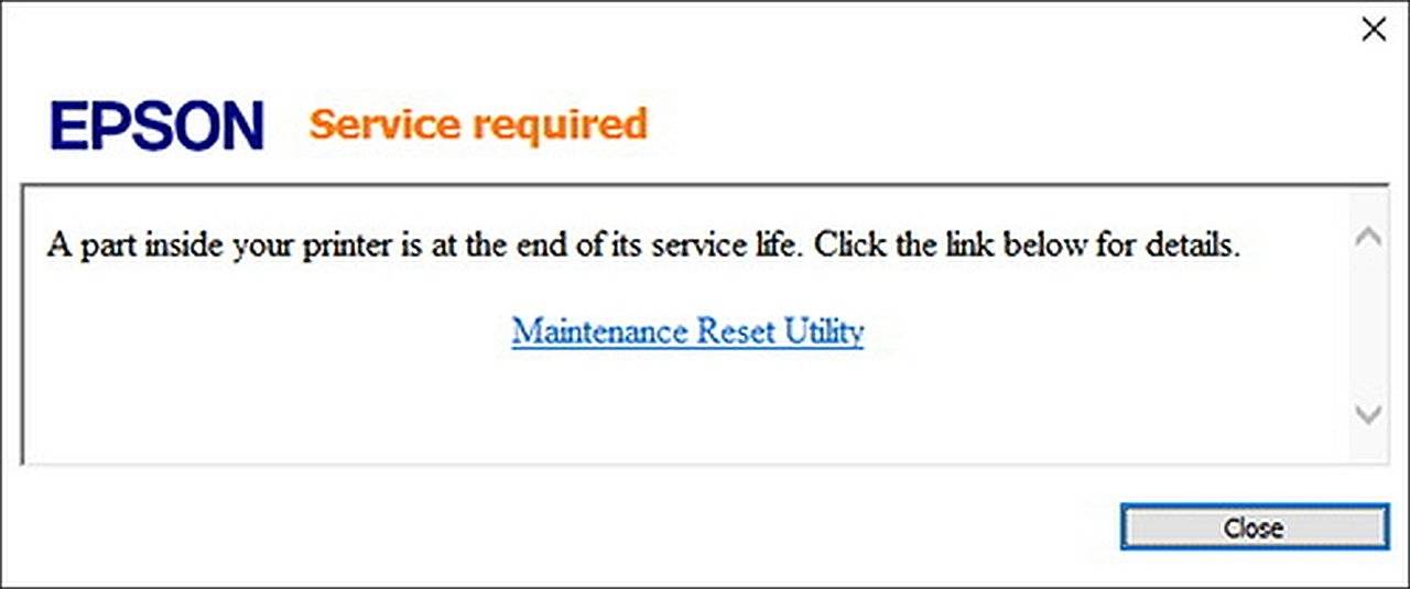 Epson 打印机「自毁程序」 机平墨贵‧维修不如买新