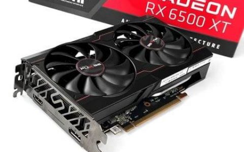 6nm 入门级 AMD 新卡 ！！AMD Radeon RX 6500 XT 显卡实测