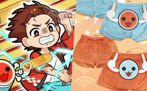 打屁屁？ 日服饰品牌Avail推出《太鼓之达人》造型短裤 整个卡称都是你的鼓面！