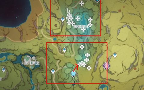 【原神】树王圣体菇位置大全，67个树王圣体菇快速采集路线。|须弥特产|突破素材|柯莱