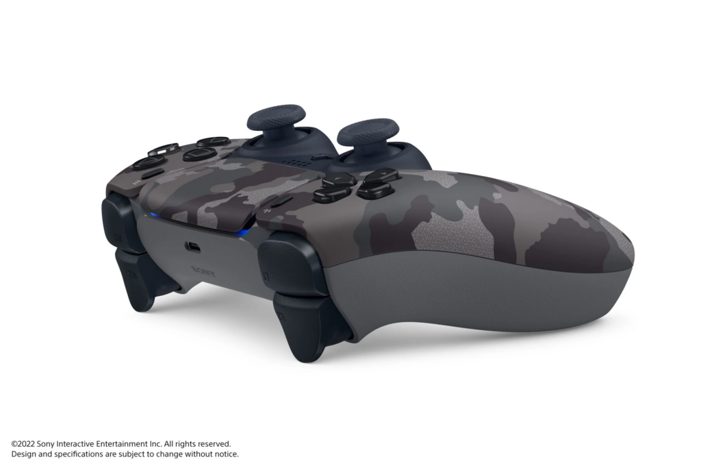 PS5推出全新灰色迷彩系列！让你的PS5拥有战场上的狂野之风！