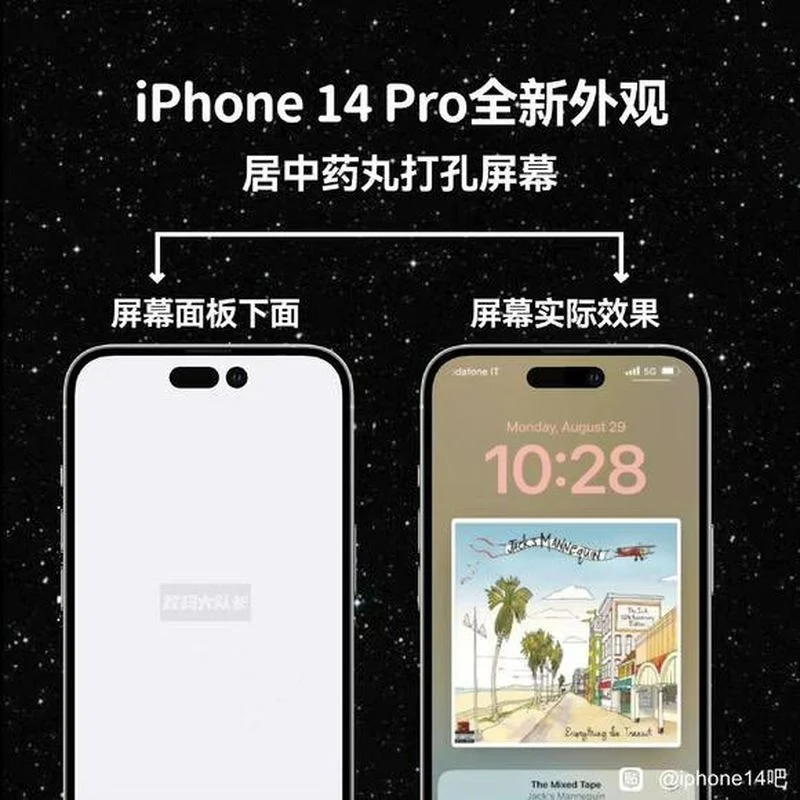 iPhone 14 Pro 曝惊叹号可秒变「药丸」形状？中间可提醒 App 摄像头和麦克风调用状态