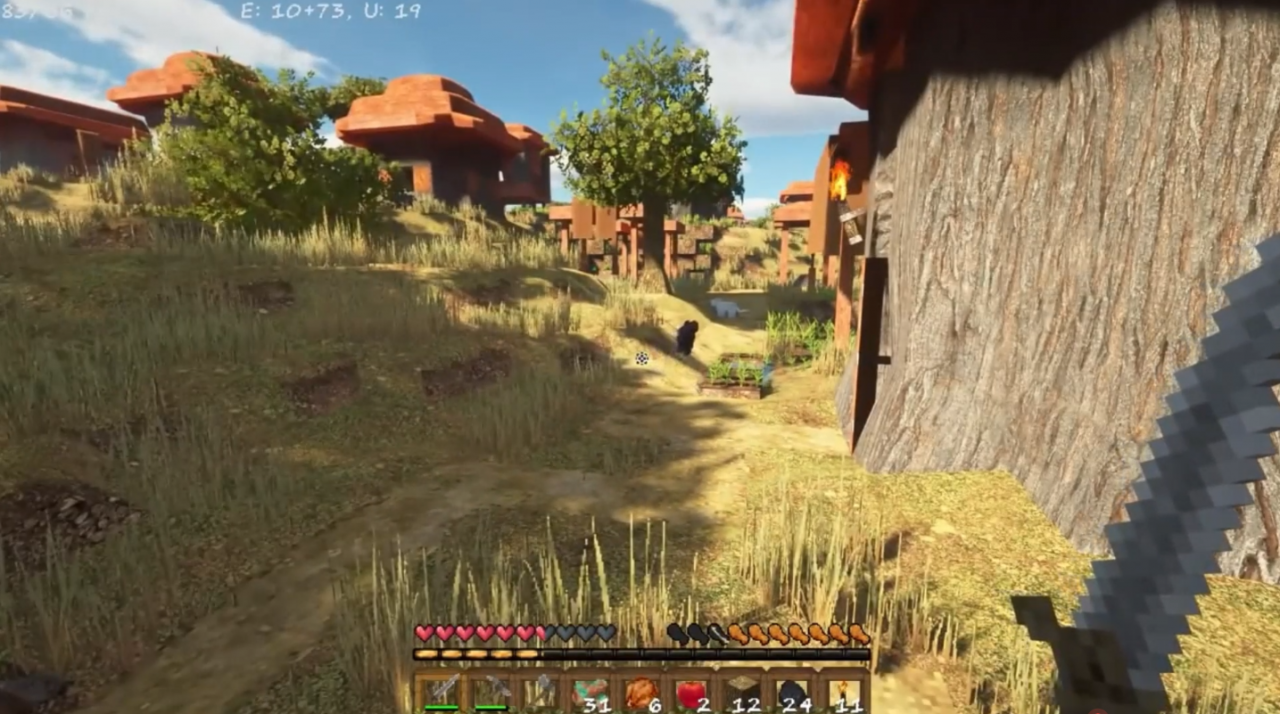 亿像素的《我的世界》是什么画风？（感受一下极限游戏画质）"