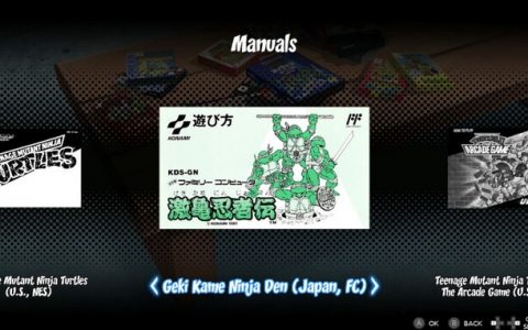 KONAMI 忍者龟游戏合辑正式上市，概念草稿与原始手册完整收录