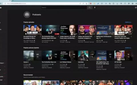 Google在YouTube上推出Podcast的专属区块，但这可能无助于对Spotify的竞争