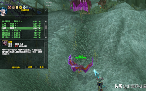 70级猫头鹰技能加点（魔兽TBCP5猎人宠物攻略）