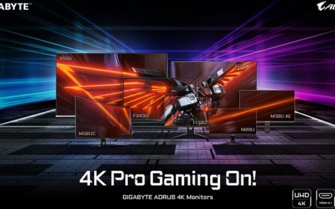 技嘉4K电竞屏幕产品线完整布局，多款机种获全球媒体肯定