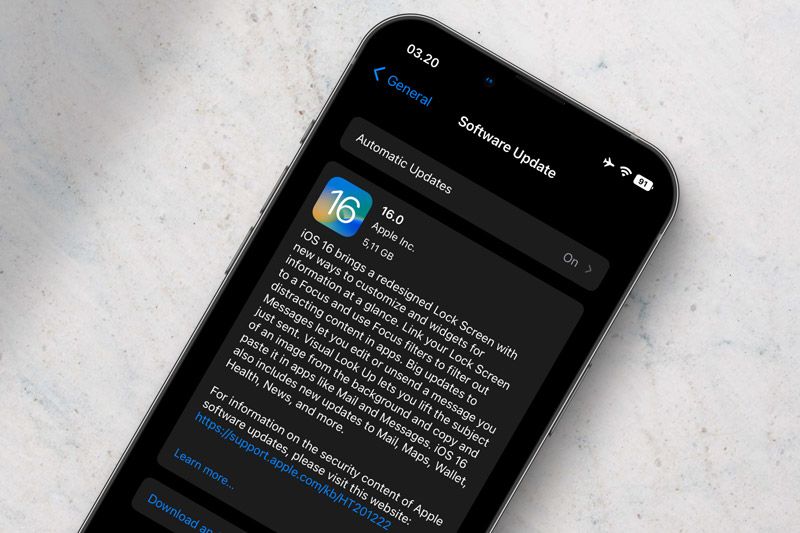 iOS 16正式版发布：支持iPhone 8及更高版本！全新自定义锁屏/iMessage编辑撤销/支持AirPods Pro 2等