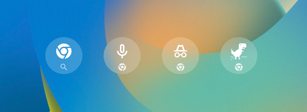 Google把断网恐龙游戏带到iOS 16锁屏，搜寻/无痕模式/语音搜索/Gmail均有一键开启捷径