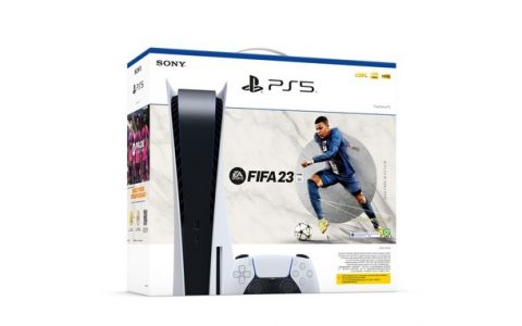 PS5主机套装组合「EA SPORTS FIFA 23 Bundle」9月30日推出