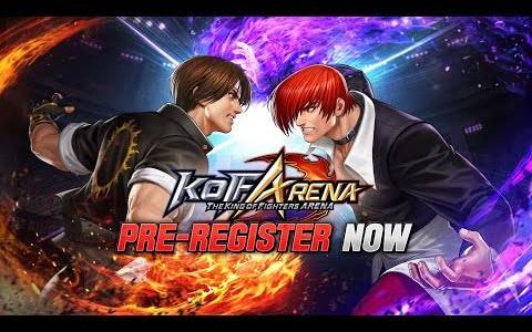 KOF新作《The King of Fighters Arena》开启事前登录！ 公布招式演示视频