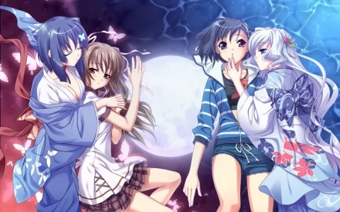 经典美少女和风传奇 ADV《AkaiIto 红线》与《AoiShiro 青城》公开 HD 重制版本