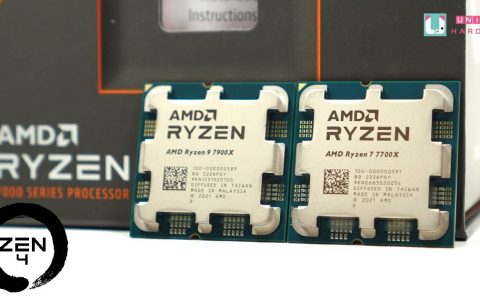 5纳米制程！ R9 7900X & R7 7700X 处理器评测开箱
