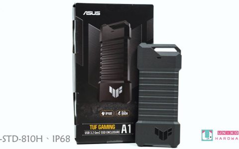 TUF Gaming A1 USB-C 3.2 Gen 2×1 SSD 外接盒评测开箱
