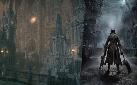 太迷血源！ 《Minecraft》玩家重现游戏中的雅南城 破百小时乐此不疲