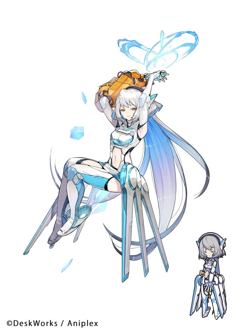 Aniplex × DeskWorks 联手打造 RPG 手游《World II. World》公开主视觉图和部分角色介绍