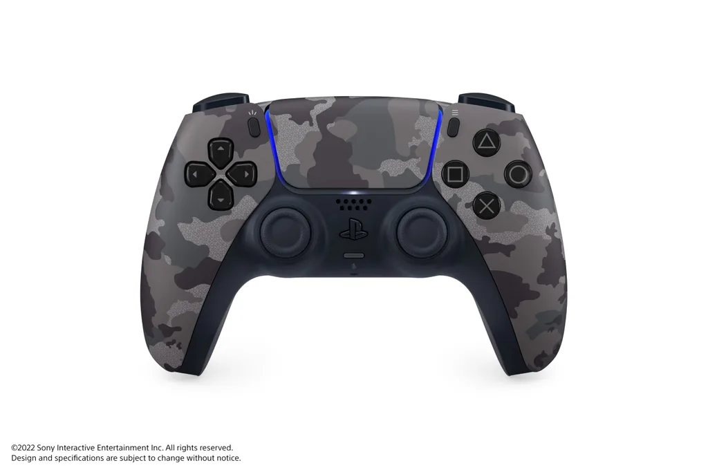 PS5推出全新灰色迷彩系列！让你的PS5拥有战场上的狂野之风！