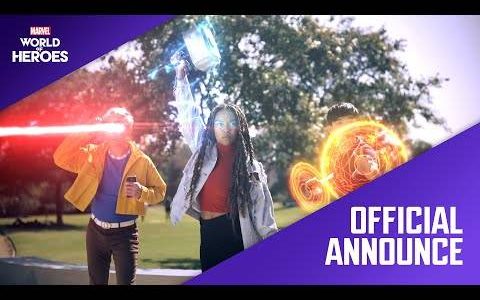漫威新作AR手游《MARVEL World of Heroes》宣布2023年内推出！ 目前已开放事前登录