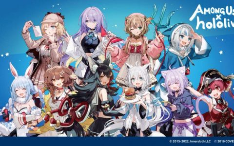 《Among Us》×「Hololive」即日起推出联动合作，只要购买联动包后游玩便能获得皮肤。
