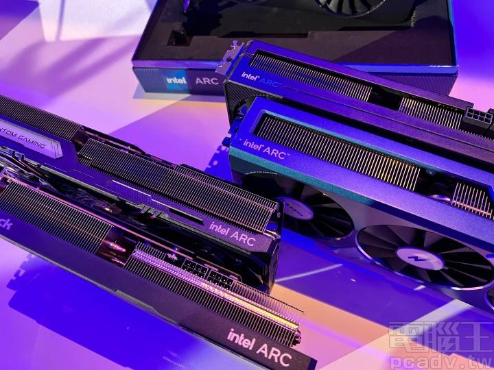 Intel Taiwan Open House现场直击，Z790主板一字排开，Arc显示卡实体终于现身！