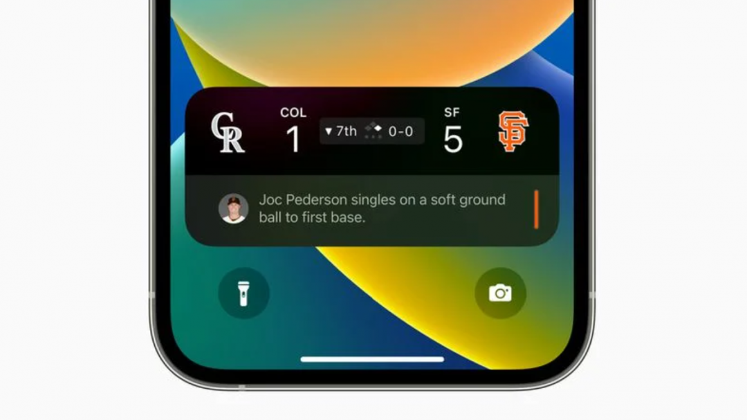 iOS 16.1 增添iPhone 14 Pro「动态岛」新技能！ 一眼即知赛事比分