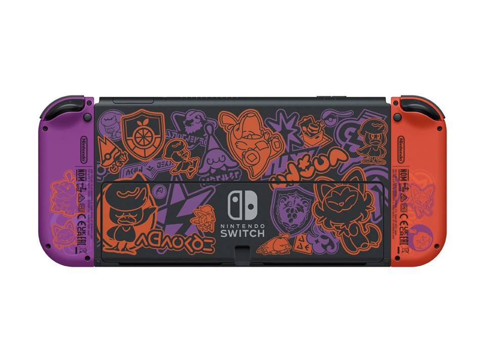 《宝可梦 朱&紫》Switch OLED限定版公开！11月4日正式发售！