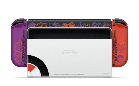 《宝可梦 朱&紫》Switch OLED限定版公开！11月4日正式发售！
